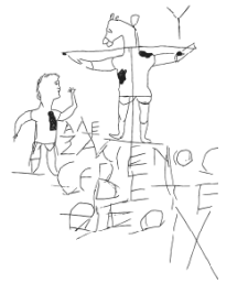 The Alexamenos graffito, the oldest known image of Christ