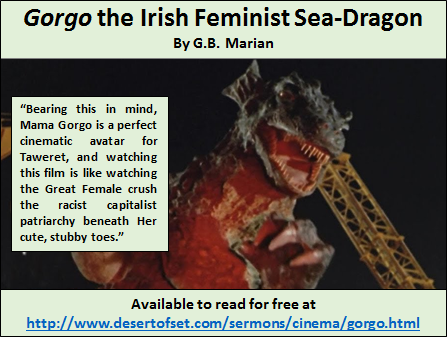 Gorgo the Irish Feminist Sea-Dragon