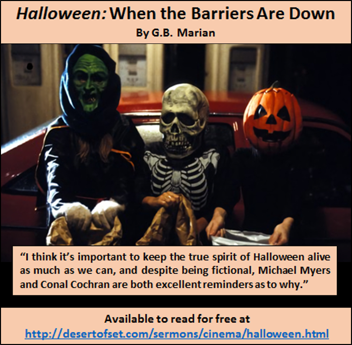 Halloween: When the Barriers Are Down
