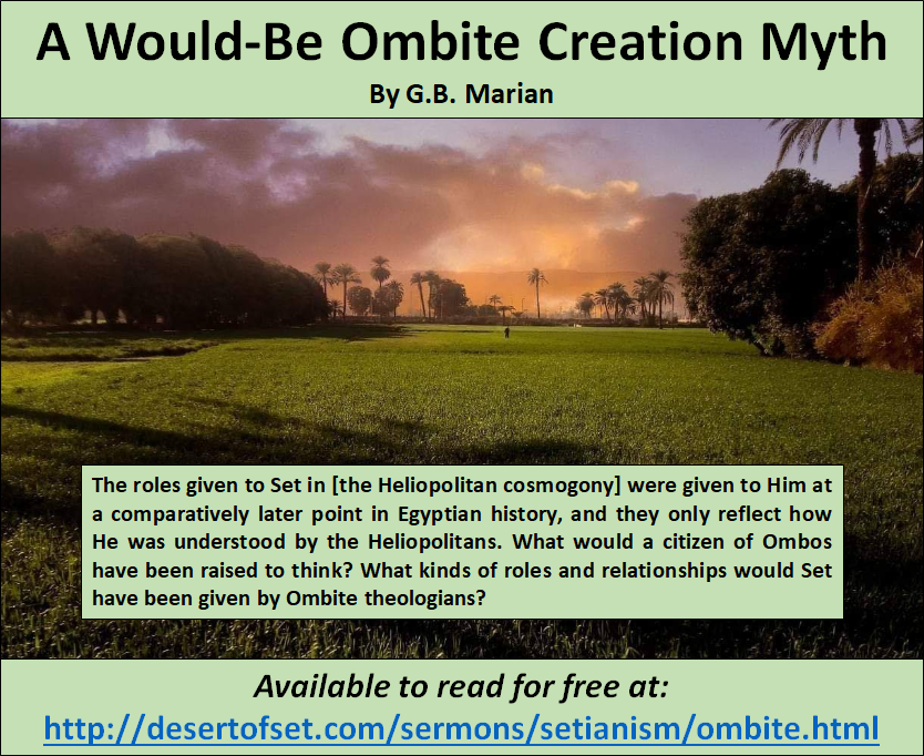 A Would-Be Ombite Creation Myth