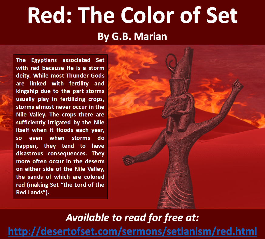 Red: The Color of Set